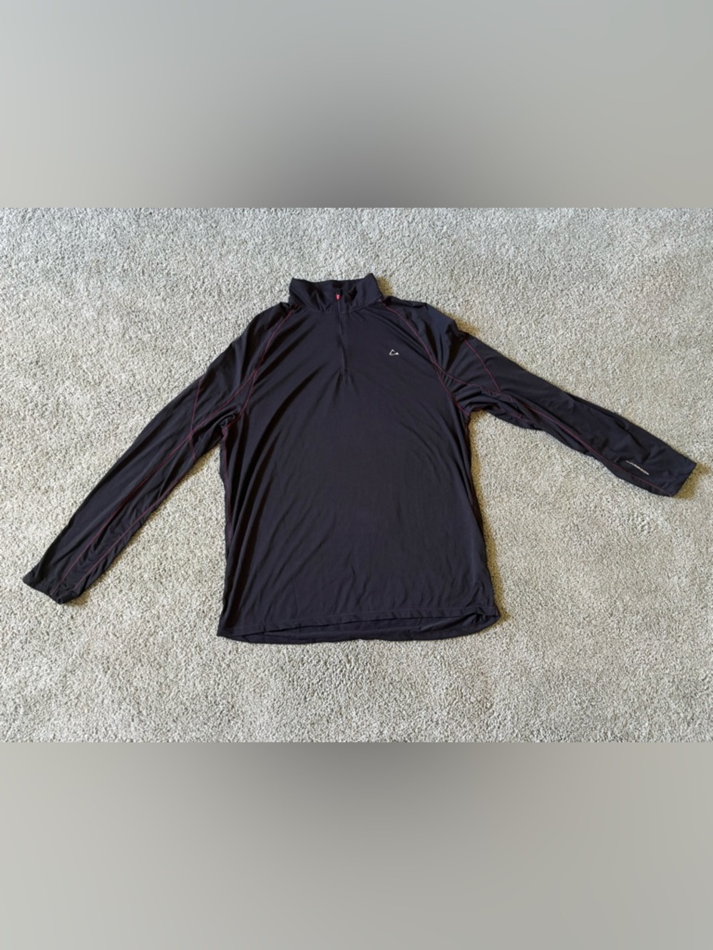 Paradox Merino Blend 1/4 Zip Baselayer Mens Size XL Dri Release With Freshguard